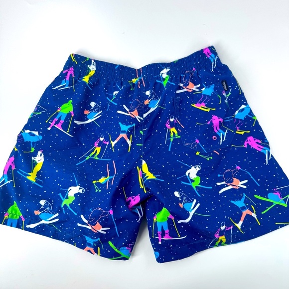 Chubbies Neon Ski Print Swim / Athletic Shorts - Picture 5 of 8